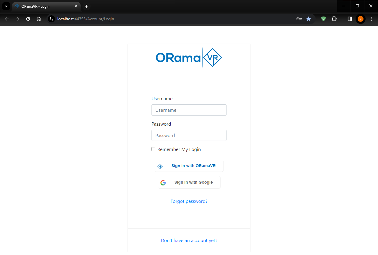login_page display
